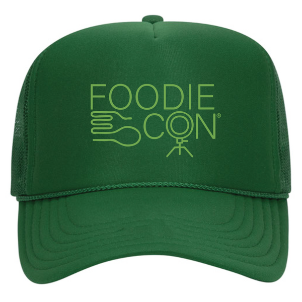 FoodieCon® '26 - Foam Trucker Cap - Green