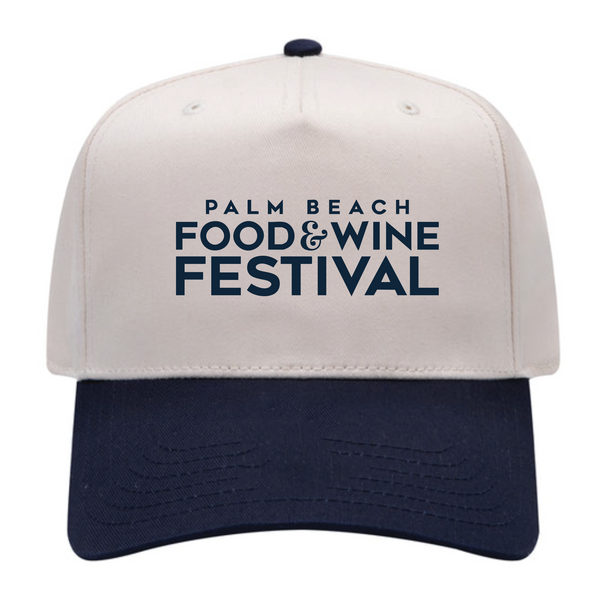 PBFWF '25 - Baseball Cap - Navy / Natural