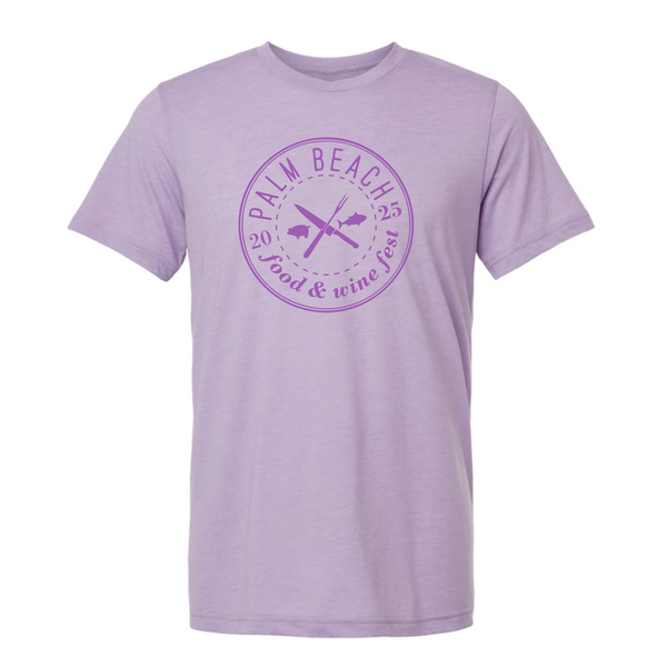 PBFWF '25 - Unisex Crewneck Shirt - Logo - Dark Lavender