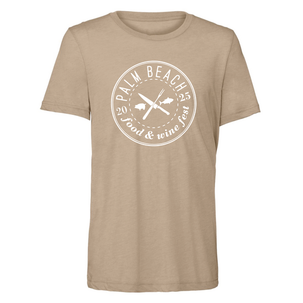PBFWF '25 - Unisex Crewneck Shirt - Logo - Tan