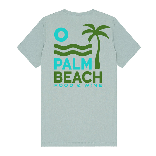 PBFWF '25 - Unisex Crewneck Shirt - Wave - Heather Dusty Blue