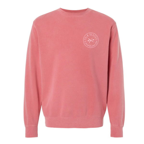 PBFWF '25 - Unisex Crewneck Sweatshirt - Wave - Pigment Pink