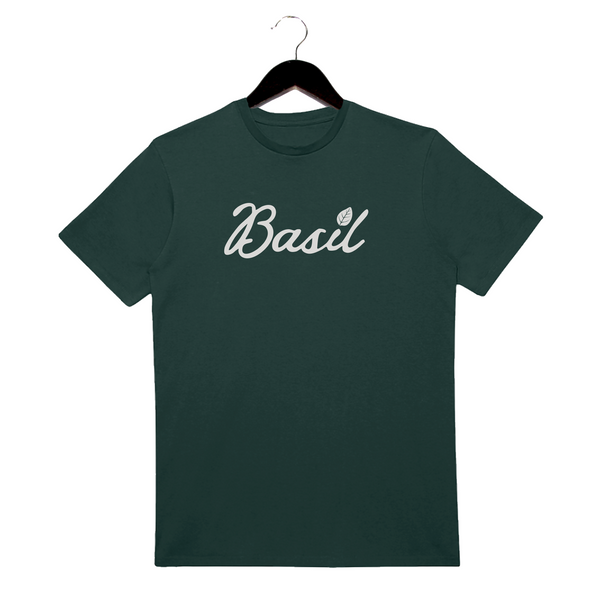Basil - Unisex Crewneck Shirt - Dark Green