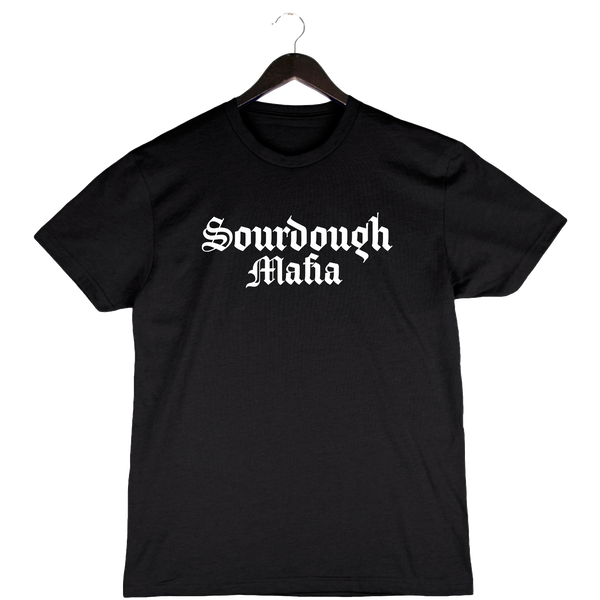 Sourdough Mafia - Unisex Crewneck Shirt - Black