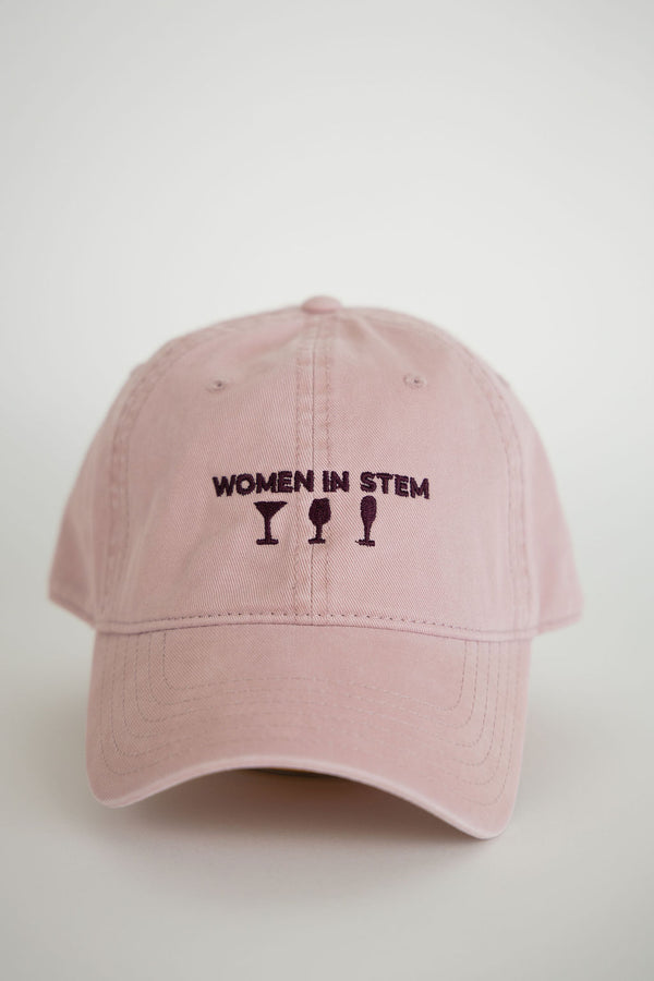 Women In Stem - Dad Cap - Dusty Rose