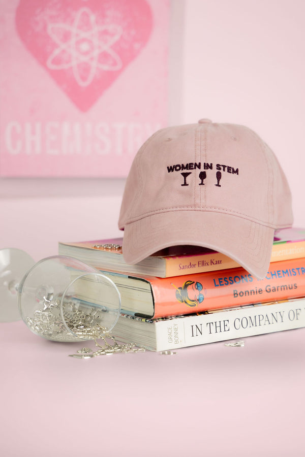 Women In Stem - Dad Cap - Dusty Rose