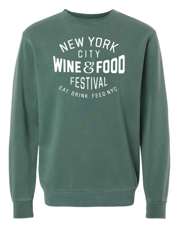 NYCWFF '23 - Unisex Crewneck Sweatshirt - Icons - Alpine Green