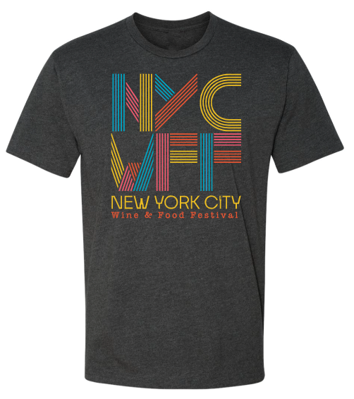 NYCWFF '23 - Unisex Crewneck Shirt - Retro - Black Heather