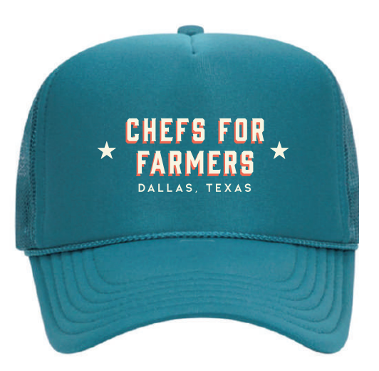 Chefs For Farmers ’23 - Trucker Hat - CFF - Turquoise
