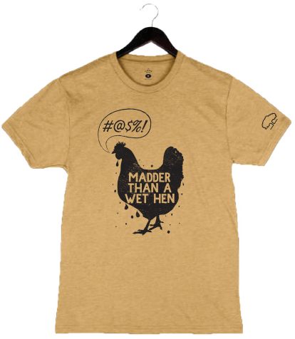Wet Hen by Tupelo Honey - Unisex Crewneck Shirt - Mustard