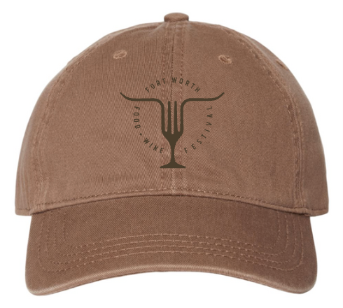 FWFWF 2024 - Relaxed Dad Cap - FWFWF Logo - Brown