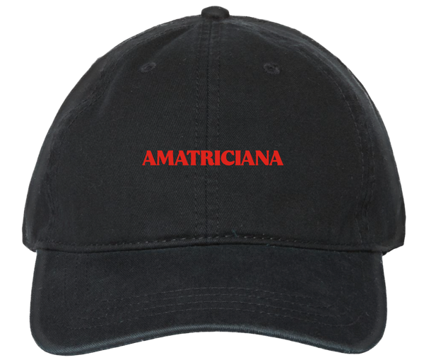 Amatriciana - Dad Cap - Black