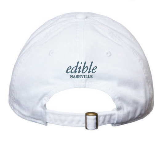 Edible Nashville - Classic Dad Hat - Icons - White