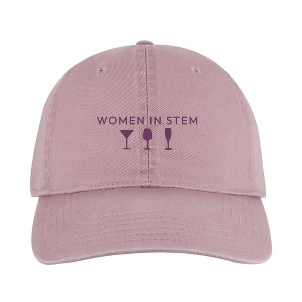 Women In Stem - Dad Cap - Dusty Rose