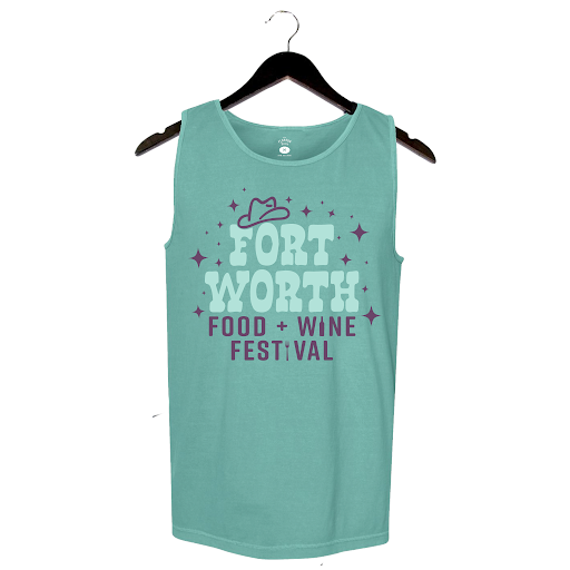 FWFWF 2025 - Unisex Tank Top - Sparkles - Seafoam