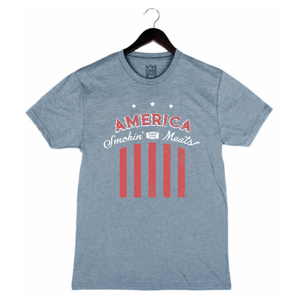 AMERICA - UNISEX CREW - DENIM