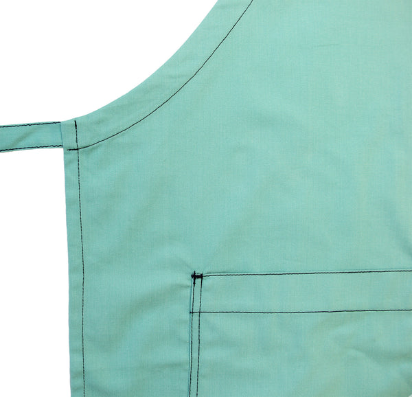 Full Bib Chef's Apron - Mint