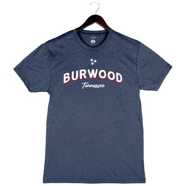 Burwood, TN - Unisex Crewneck Shirt - Vintage Navy