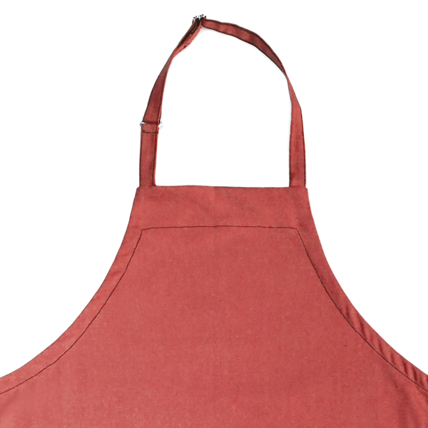 Full Bib Chef's Apron - Nautical Red