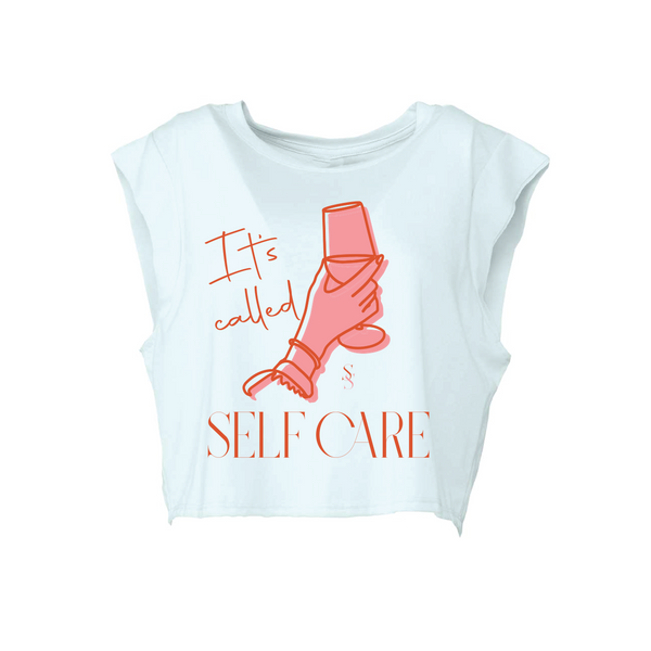 @SamanthaSommelier 2022 -Self Care - Crop Muscle Tee