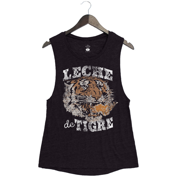 Leche De Tigre - Women's Muscle Tank - Heather Black