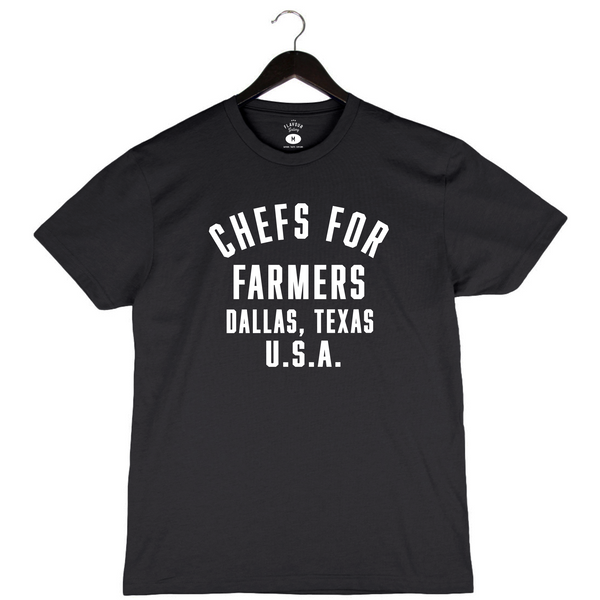 Chefs For Farmers ’22 - Chefs for Farmers - Unisex Crew Neck T-Shirt - Solid Dark Grey