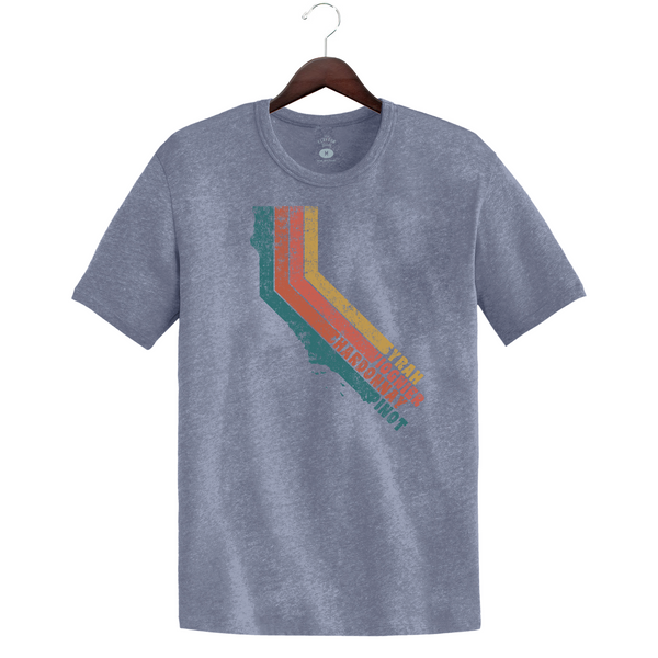 California Wines - Unisex Crewneck Shirt - Vintage Navy