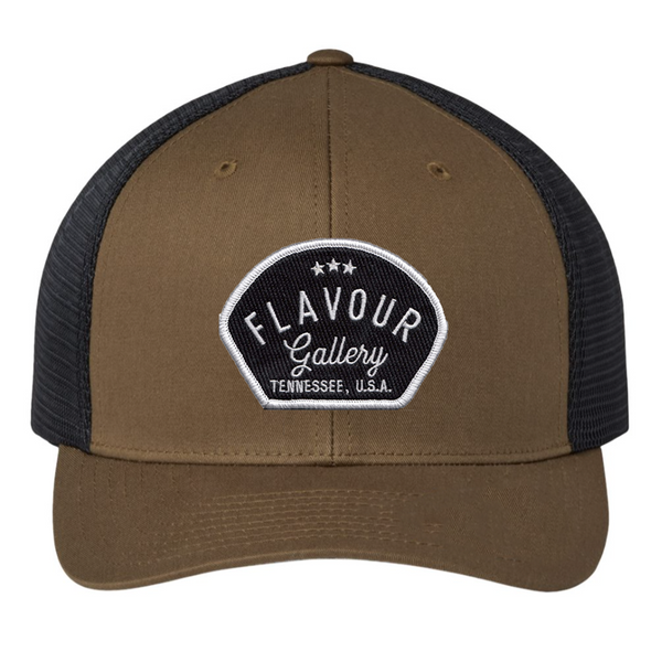 Flavour Gallery - Trucker Hat - Black Patch
