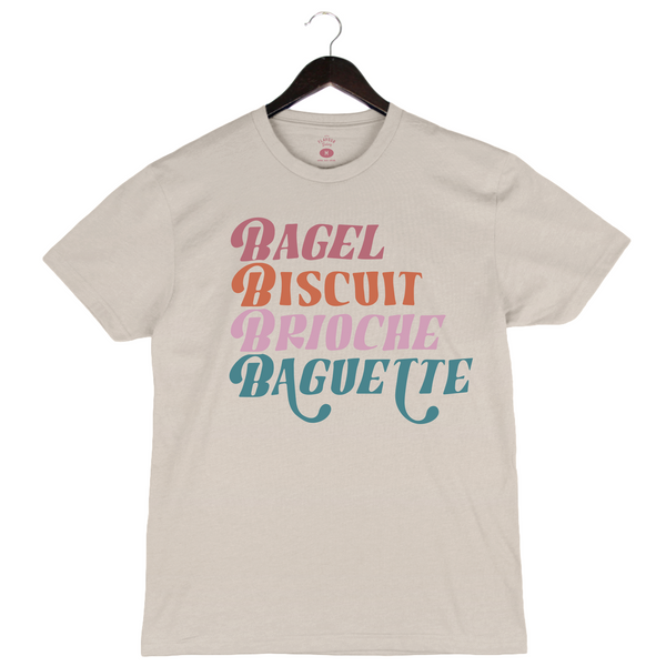 Bagel Biscuit Brioche Baguette - Unisex Crewneck Shirt