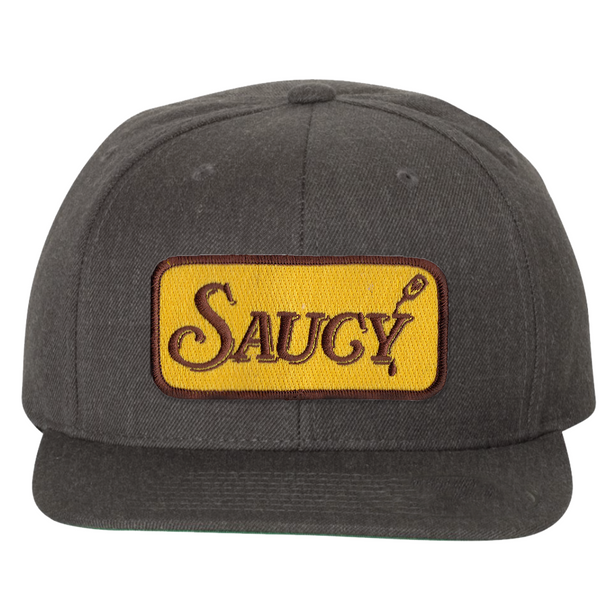 Saucy - Flat Bill - Dark Heather