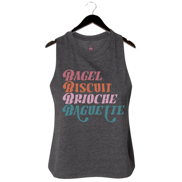 Bagel Biscuit Brioche Baguette - Women's Muscle Tank