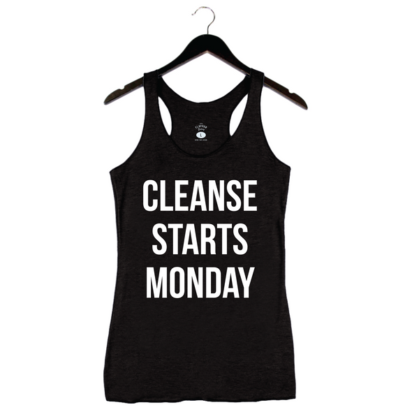 Cleanse Starts Monday - Women's Racerback Tank