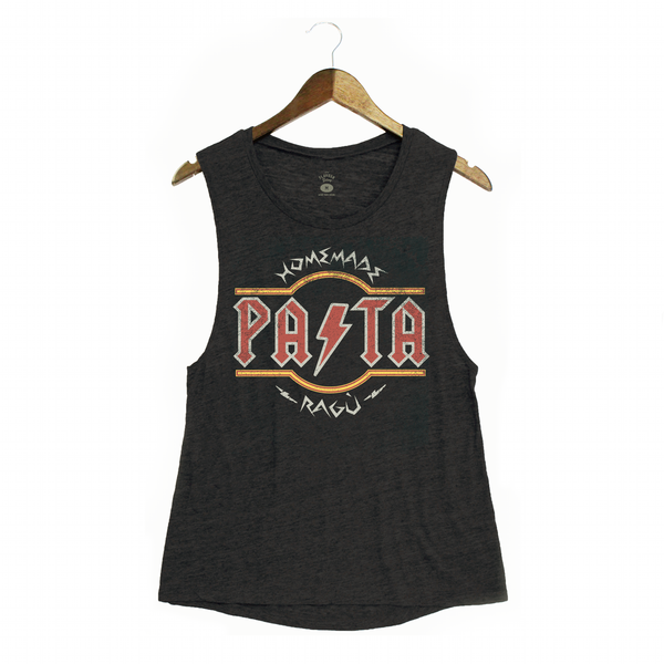 Classic Rock - Pasta - Women's Muscle Tank - Dark Grey Heather