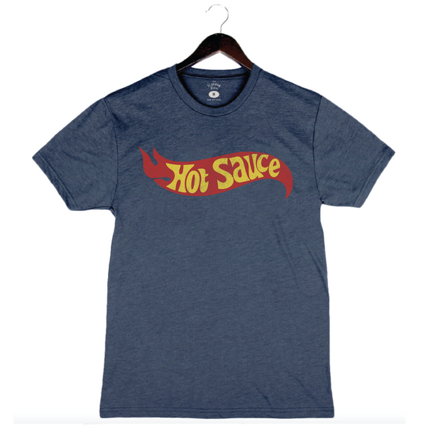 Hot Sauce - Unisex Crewneck Shirt - Navy