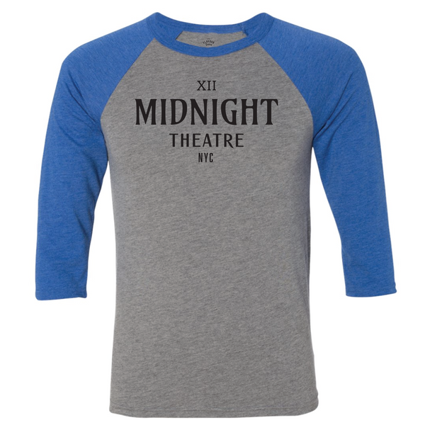 Midnight Theatre 2023 - Unisex 3/4 Sleeve - Midnight Theatre - Royal