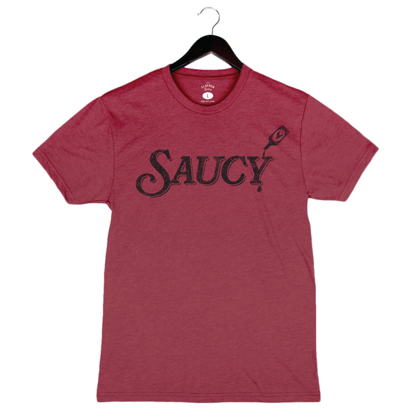 Saucy - Unisex Crewneck Shirt - Cardinal