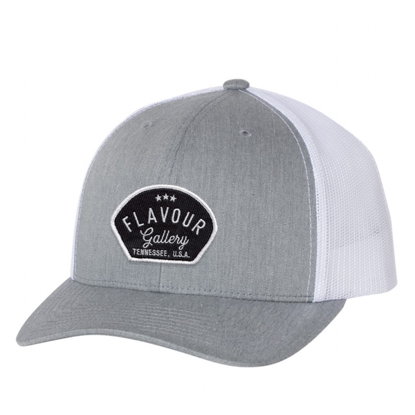 Flavour Gallery - Trucker Hat - Heather Grey/ White