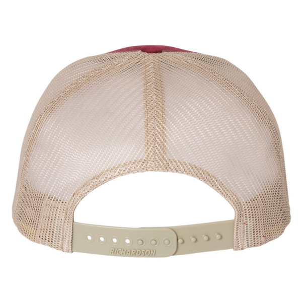 Homemade - Trucker Hat - Cardinal/Tan