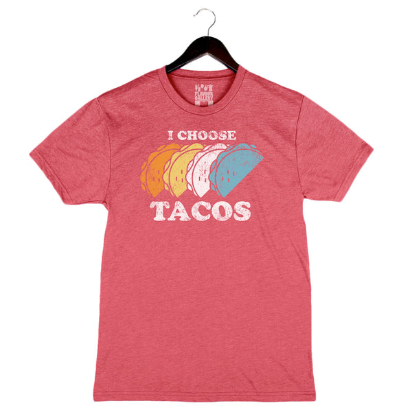 I Choose Tacos - Unisex Crew - Red