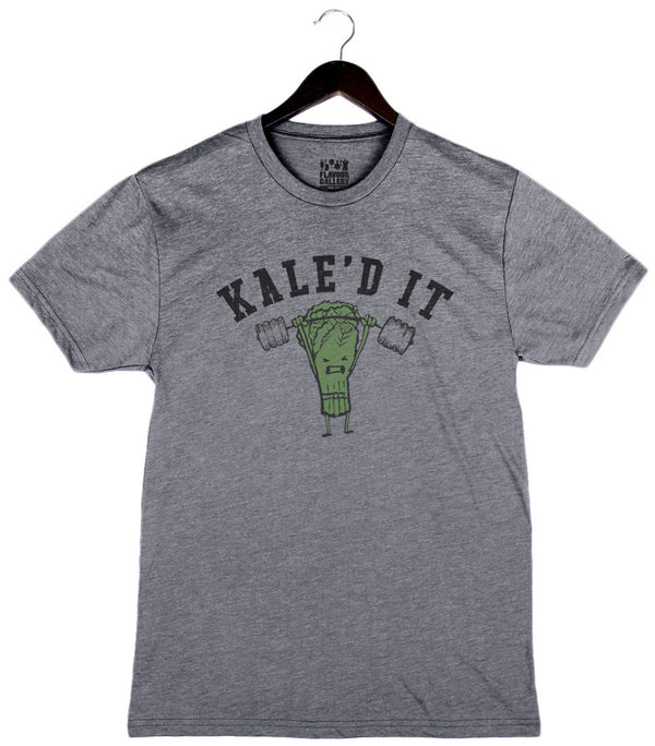 Kale'd It - Unisex Crewneck Shirt - Heather Grey
