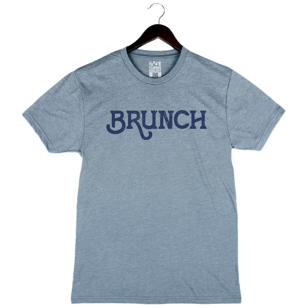 Brunch - Unisex Crewneck Shirt - Denim Blue