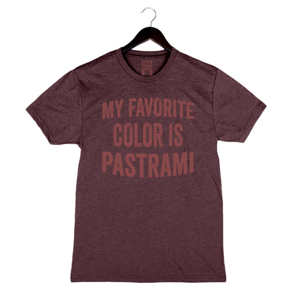 My Favorite Color Is Pastrami - Unisex/Men's Crew - Pastrami