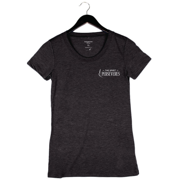 Redemption Whiskey - Women's Triblend Tee - Charcoal