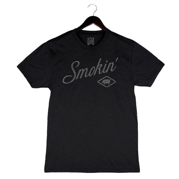 SMOKIN' - UNISEX/MEN'S CREW - BLACK