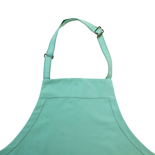 Full Bib Chef's Apron - Mint